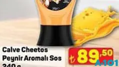 CALVE CHEETOS PEYNİR AROMALI SOS 240 G fiyat ve kampanya bilgisi